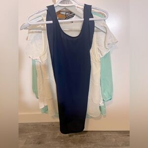 Open Back Sleeveless Blouse